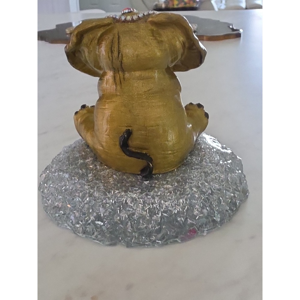 Handmade Resin Elephant Decoration Gift Paperweight - Picture 4 of 7
